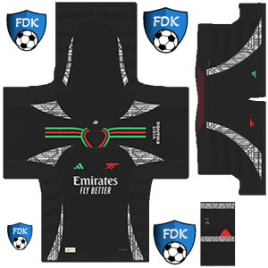 Arsenal PLS Kit 2025 Away