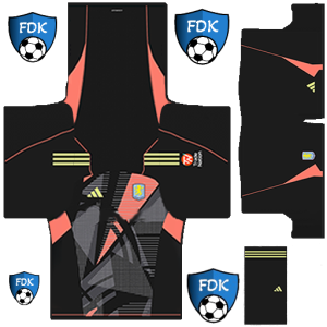 Aston Villa PLS Kit 2025 GK Home