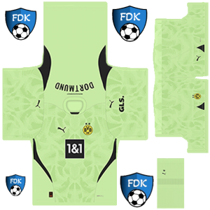 Borussia Dortmund PLS Kit 2025 GK Home