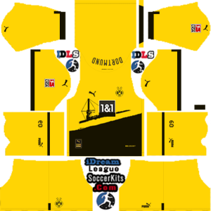 Borussia Dortmund dls kit 2024 home2