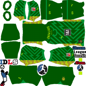 Borussia Dortmund kit dls 2024 gk away