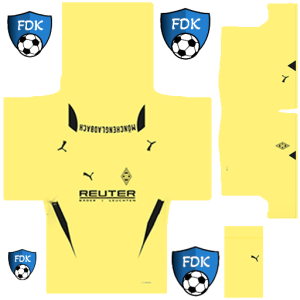 Borussia Monchengladbach PLS Kit 2025 GK Home