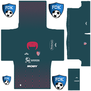 Cagliari PLS Kit 2025 GK Home