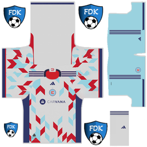 Chicago Fire FC PLS Kit 2024 Away