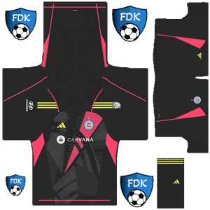 Chicago Fire FC PLS Kit 2024 GK Home