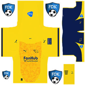 Derby County PLS Kit 2025 Third