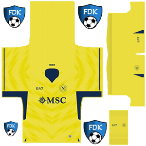 Napoli PLS Kit 2025 GK Home