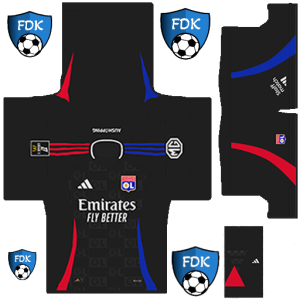 Olympique Lyonnais PLS Kit 2025 Away