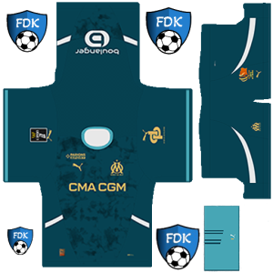 Olympique Marseille PLS Kit 2025 Away