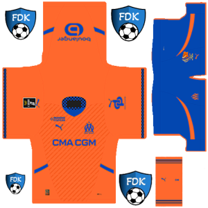 Olympique Marseille PLS Kit 2025 Third