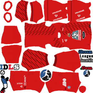 Pachuca FC kit dls 2024 gk home