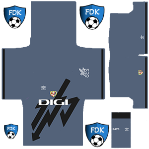 Rayo Vallecano PLS Kit 2025 Third