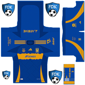 Tigres UANL PLS Kit 2025 Away