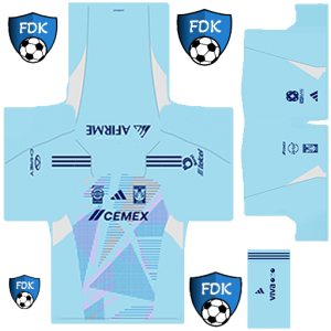 Tigres UANL PLS Kit 2025 GK Home