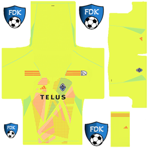 Vancouver Whitecaps FC PLS Kit 2024 GK Away