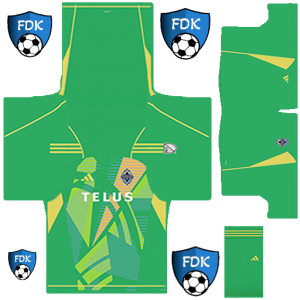 Vancouver Whitecaps FC PLS Kit 2024 GK Home