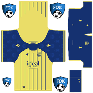 West Bromwich Albion PLS Kit 2025 Away