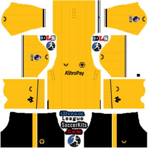 Wolverhampton Wanderers dls kit 2024 third