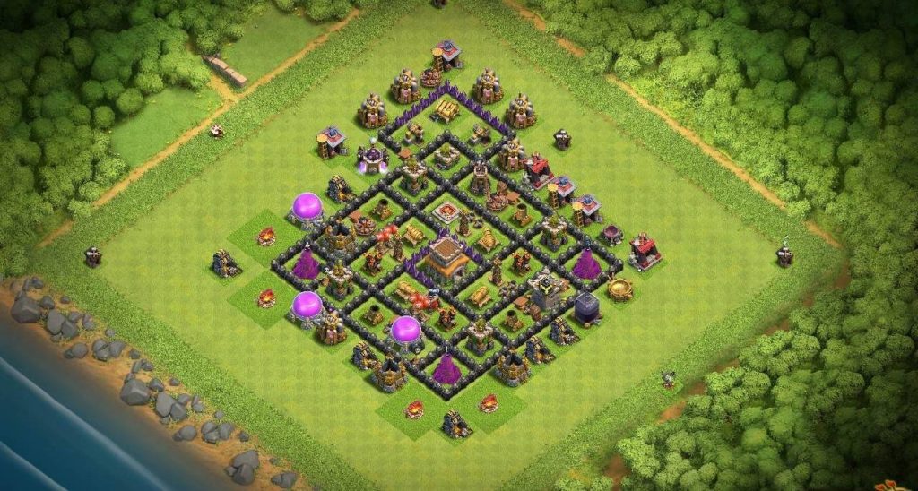 best th8 farming base with copy link