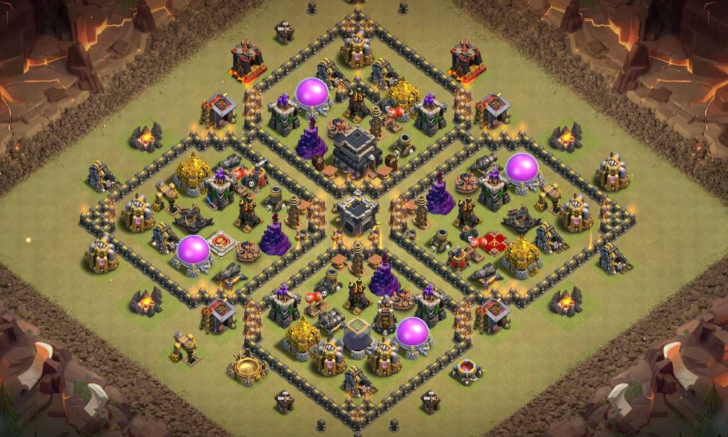 clash of clans anti everything layout link level 9