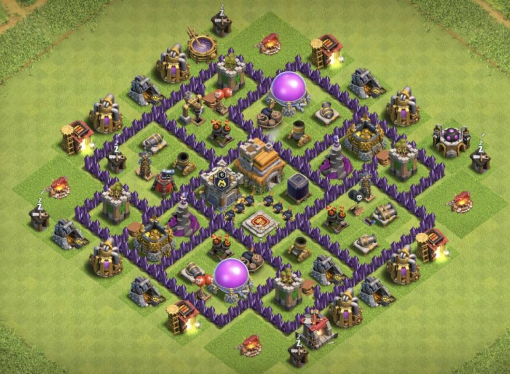 clash of clans trophy unbeatable th7 base anti everything