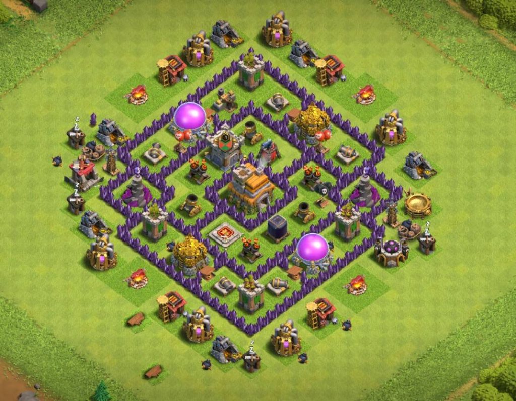 excellent town hall 7 trophy layout link