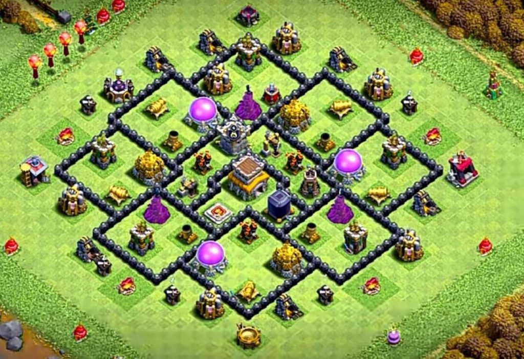 excellent town hall 8 layout link