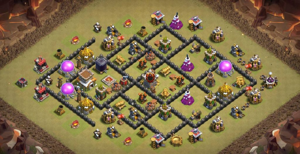 exceptional level 8 base link