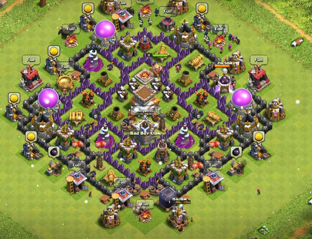 exceptional town hall 8 layout link