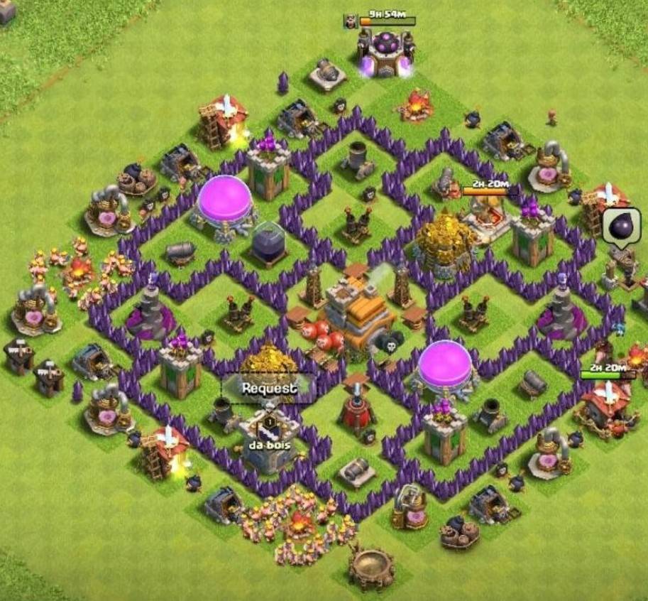 good town hall 7 trophy base link