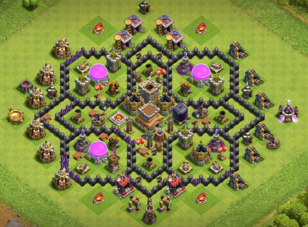 th8 gold farming base with air sweeper