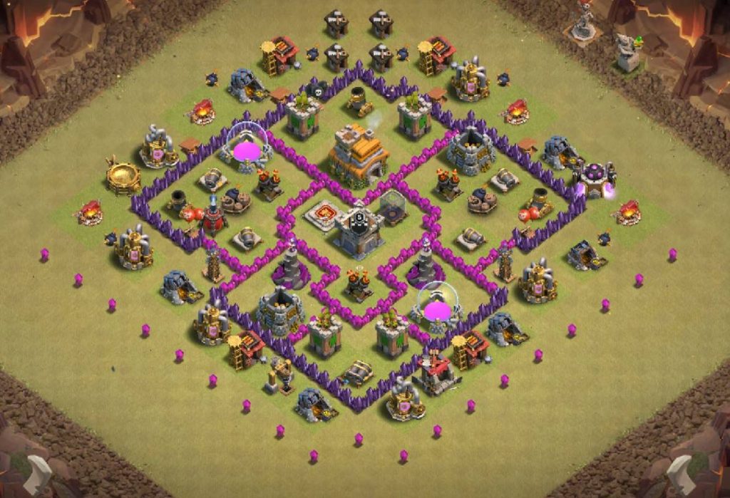 town hall 7 base link anti everything