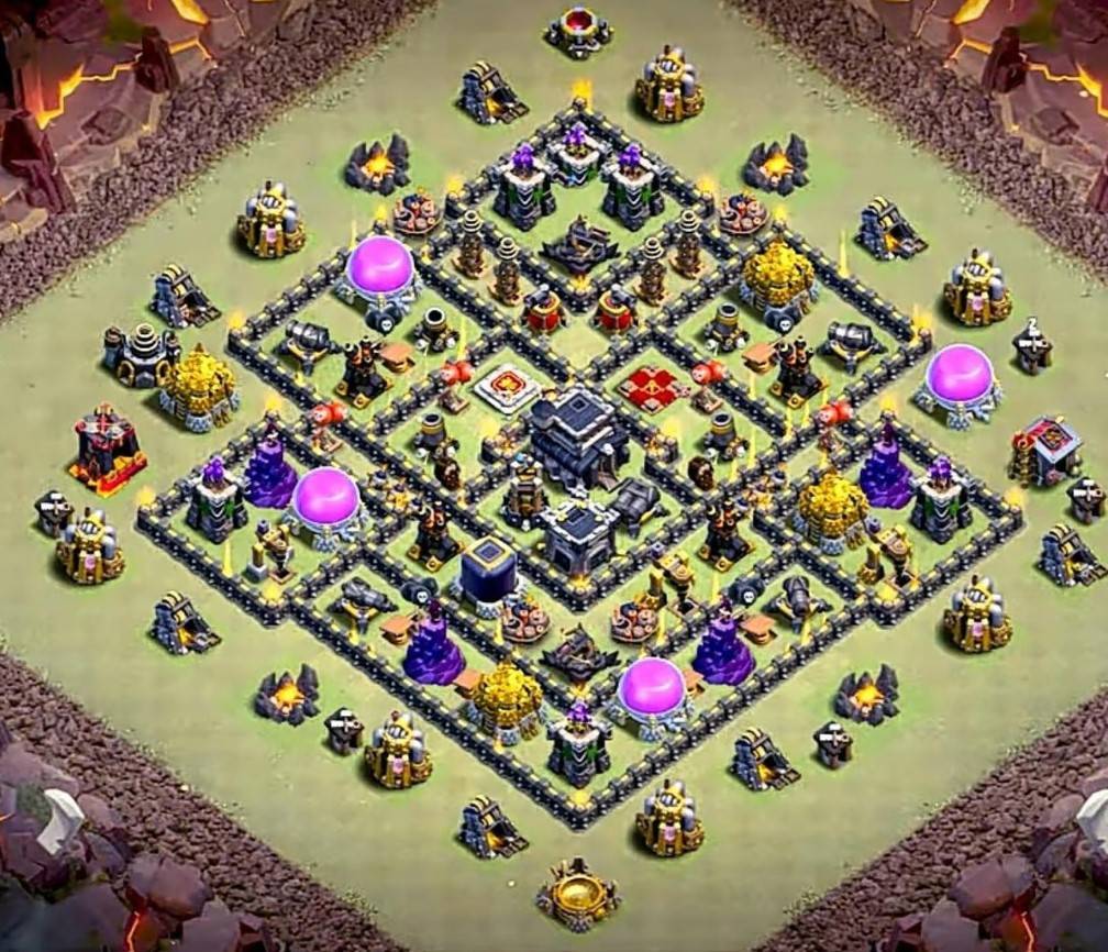 exceptional th9 war base link