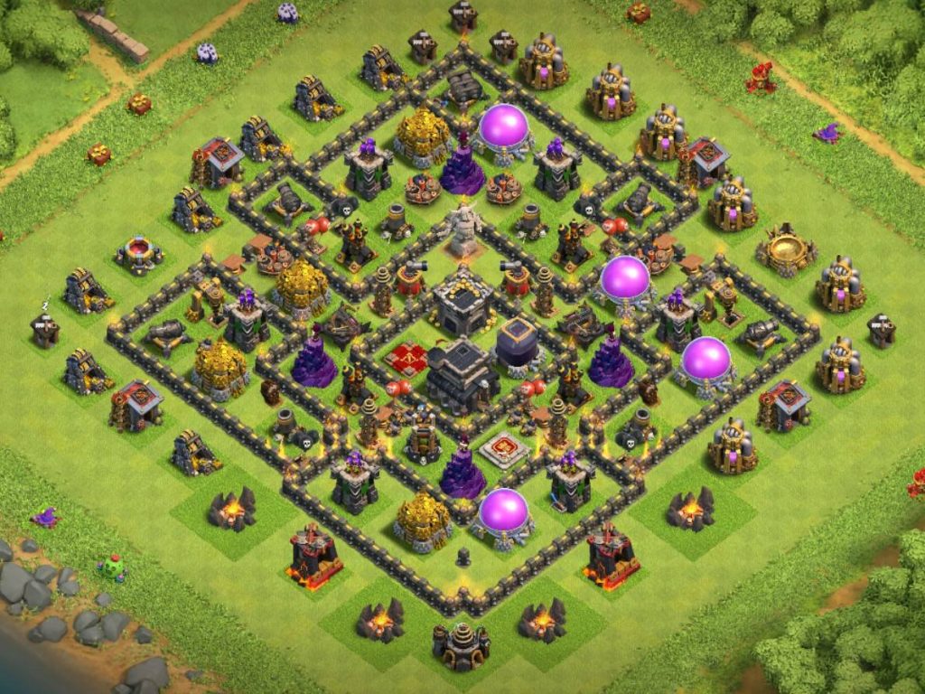 max th9 trophy base anti everything