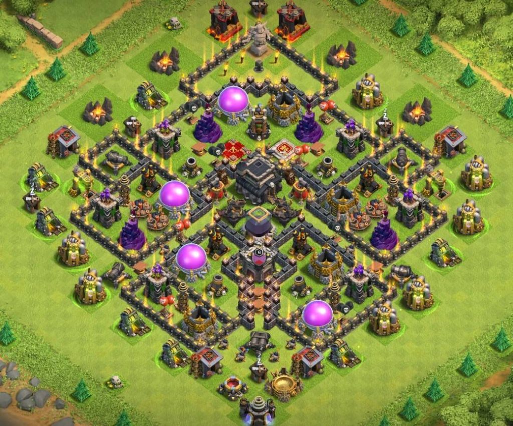 th9 base clash of clans