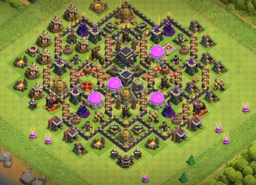 th9 town hall base