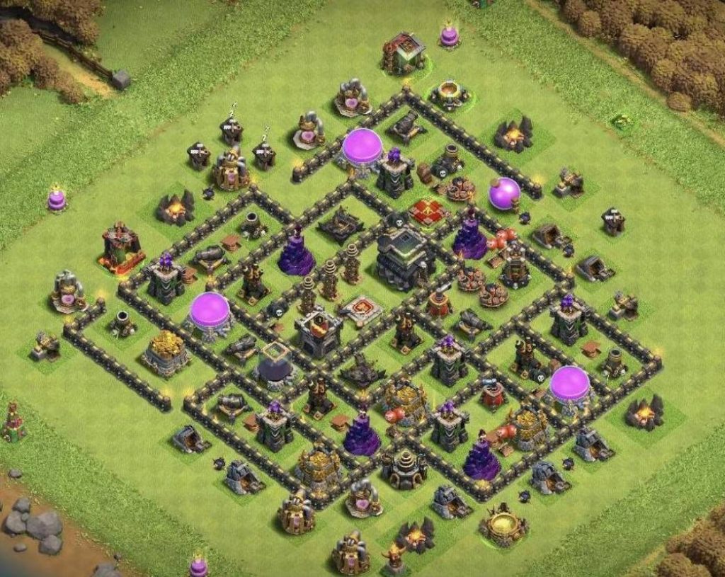 th9 war base layout with copy link