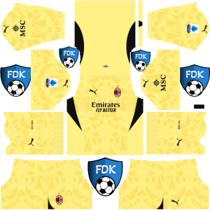 AC Milan dls kit 2025 gk away