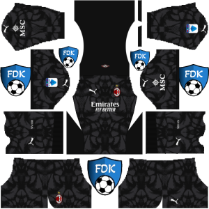 AC Milan dls kit 2025 gk home
