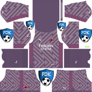 AC Milan dls kit 2025 gk third temp