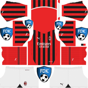 AC Milan dls kit 2025 home