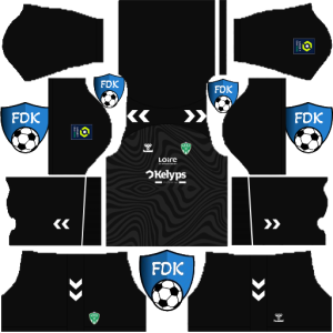 AS Saint Etienne dls kit 2025 gk home