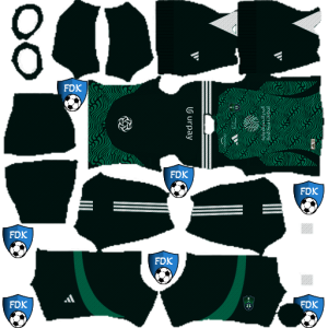 Al Ahli Saudi FC kit dls 2025 away