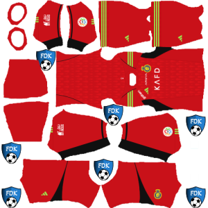 Al-Nassr FC kit dls 2025 gk home
