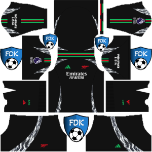 Arsenal FC dls kit 2025 away