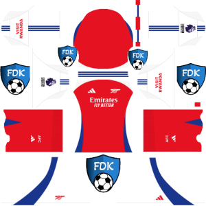 Arsenal FC dls kit 2025 home