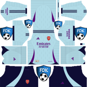 Arsenal FC dls kit 2025 third