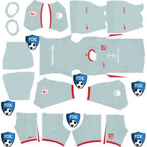 Atletico Madrid kit dls 2025 away