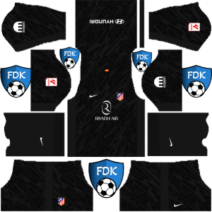 Atletico de Madrid dls kit 2025 gk home