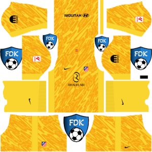 Atletico de Madrid dls kit 2025 gk third